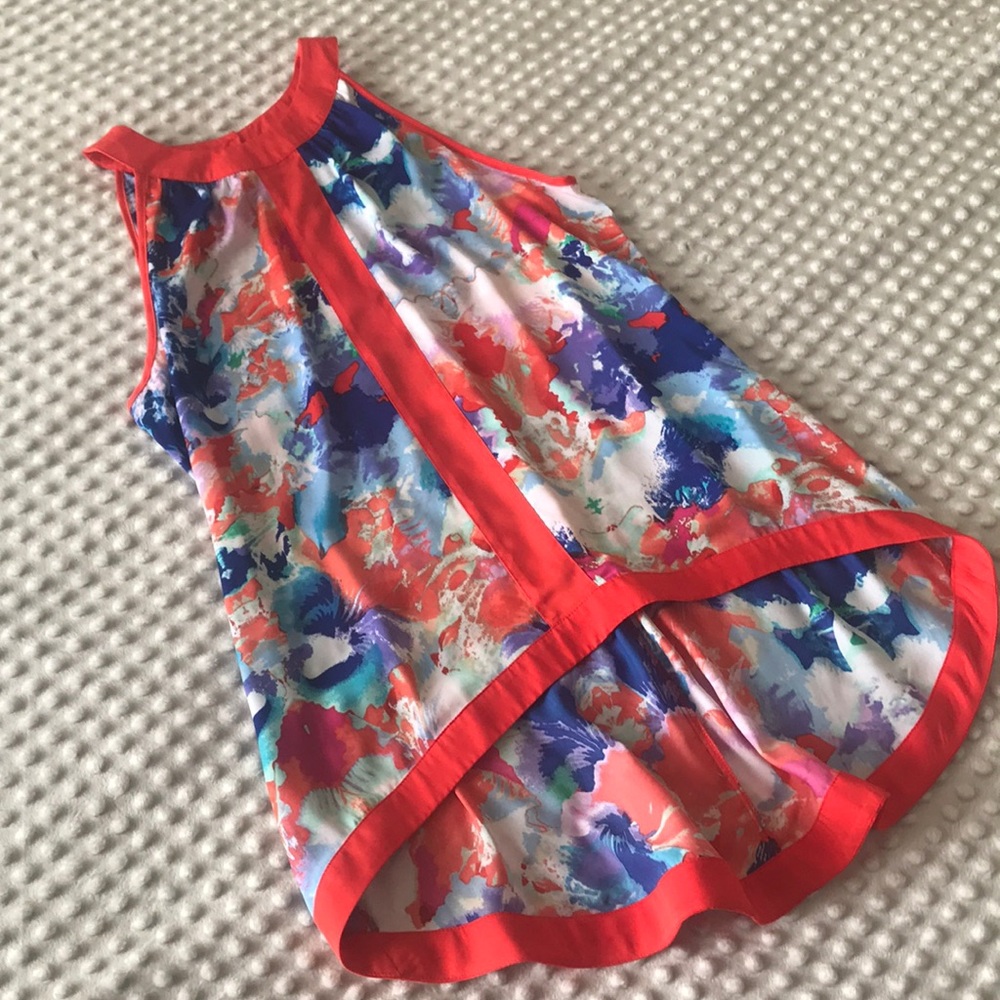 ❤️ High-Low Floral Tank ❤️